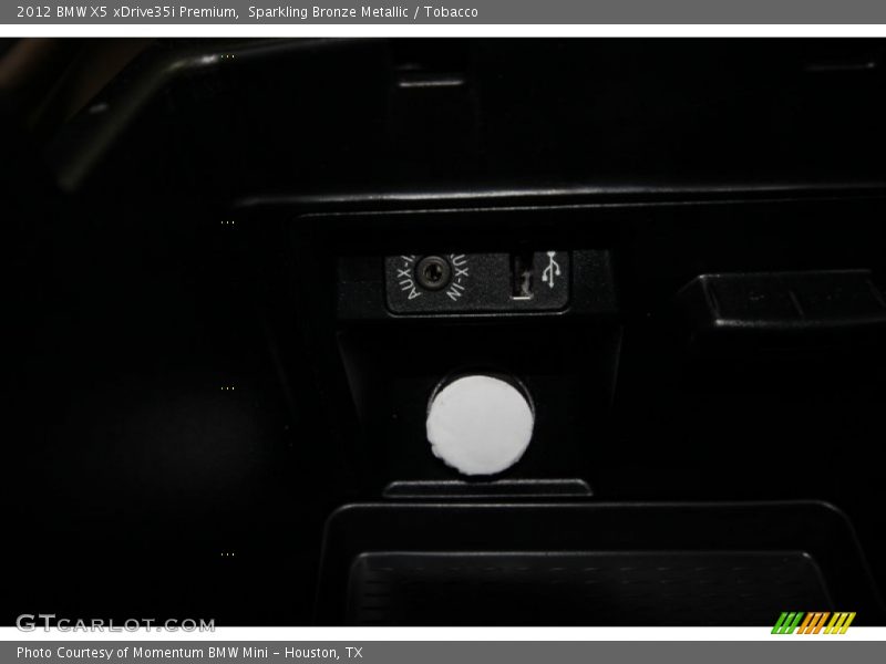 Sparkling Bronze Metallic / Tobacco 2012 BMW X5 xDrive35i Premium