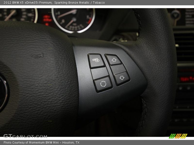 Sparkling Bronze Metallic / Tobacco 2012 BMW X5 xDrive35i Premium