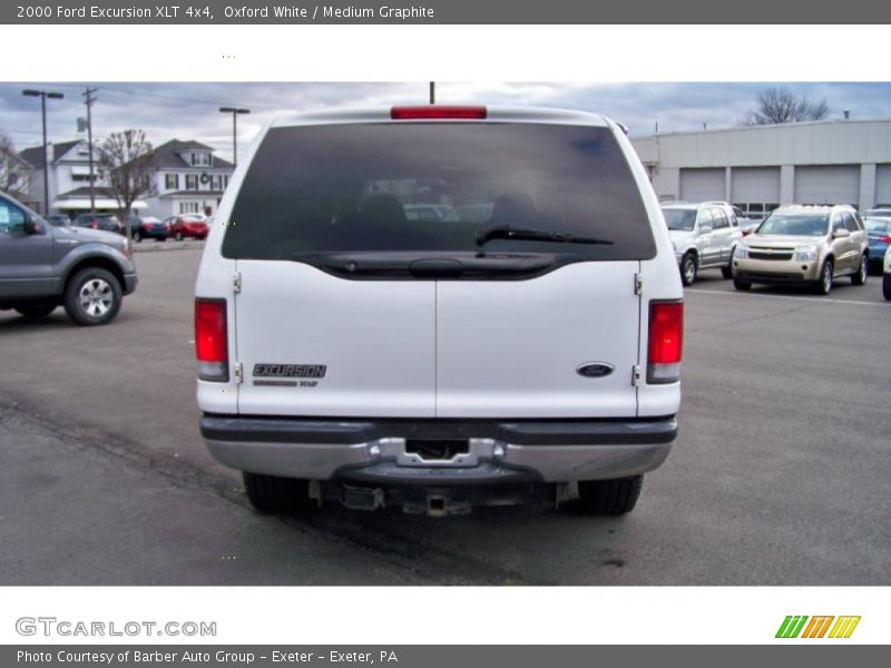 Oxford White / Medium Graphite 2000 Ford Excursion XLT 4x4