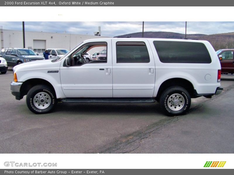 Oxford White / Medium Graphite 2000 Ford Excursion XLT 4x4
