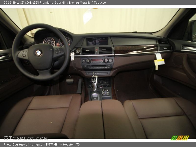 Sparkling Bronze Metallic / Tobacco 2012 BMW X5 xDrive35i Premium
