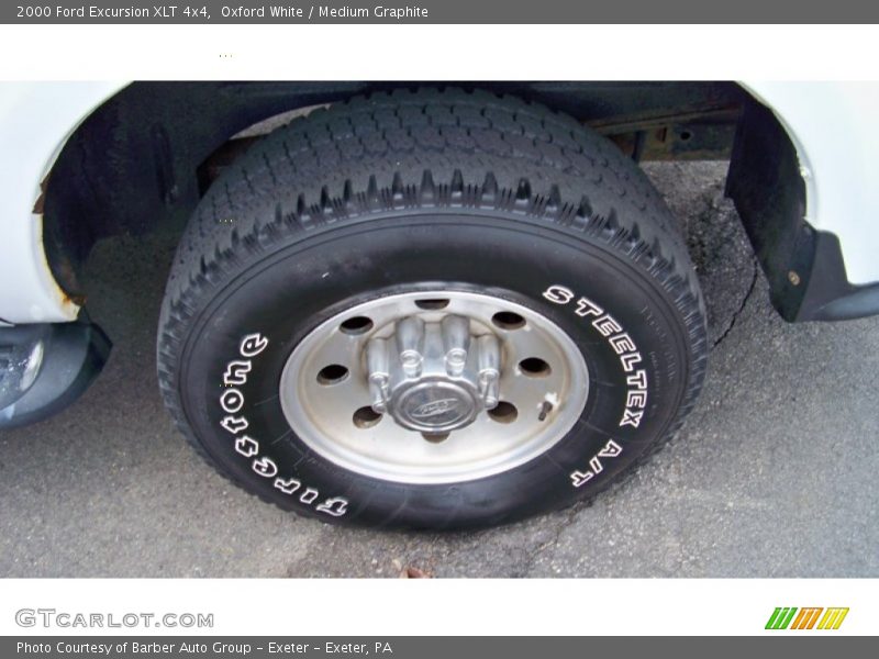 Oxford White / Medium Graphite 2000 Ford Excursion XLT 4x4