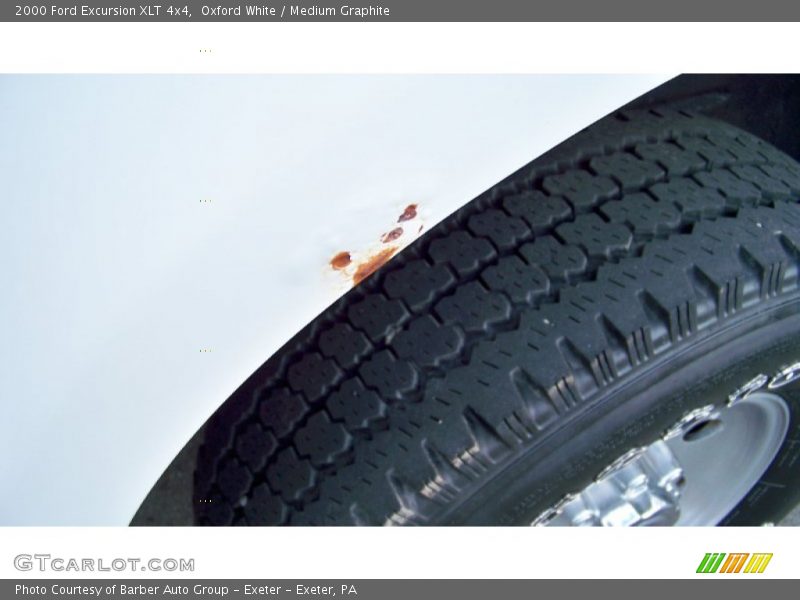 Oxford White / Medium Graphite 2000 Ford Excursion XLT 4x4