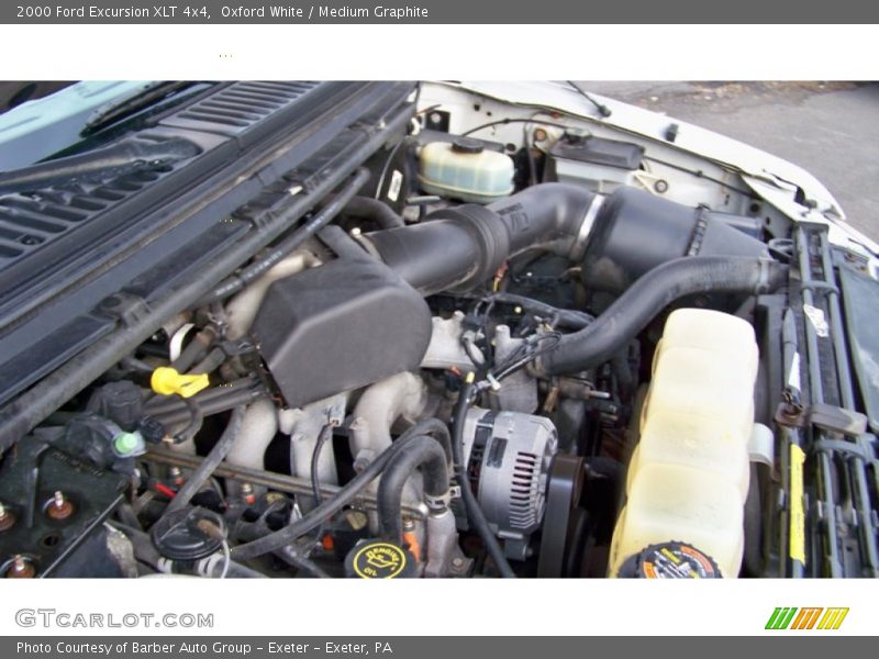 Oxford White / Medium Graphite 2000 Ford Excursion XLT 4x4