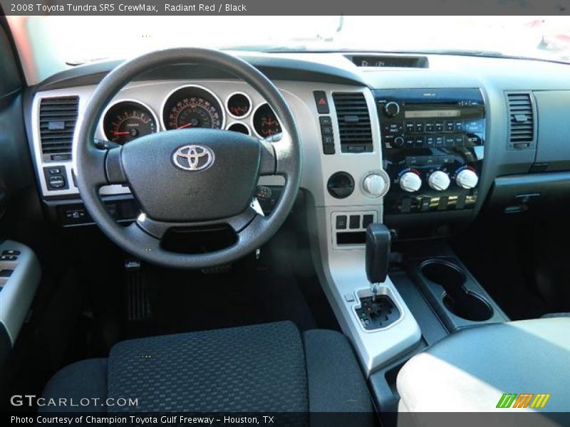 Radiant Red / Black 2008 Toyota Tundra SR5 CrewMax
