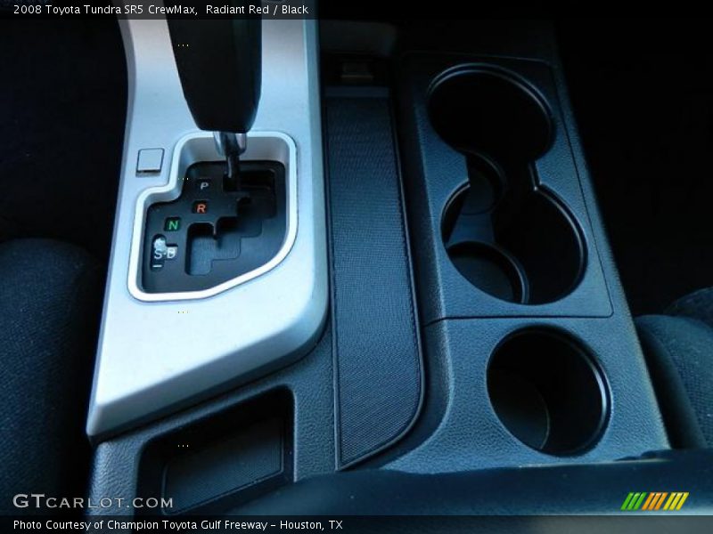 Radiant Red / Black 2008 Toyota Tundra SR5 CrewMax