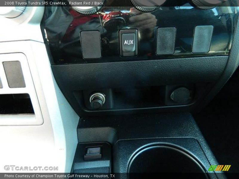 Radiant Red / Black 2008 Toyota Tundra SR5 CrewMax