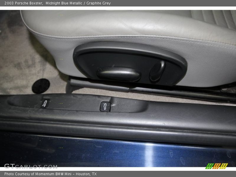 Midnight Blue Metallic / Graphite Grey 2003 Porsche Boxster