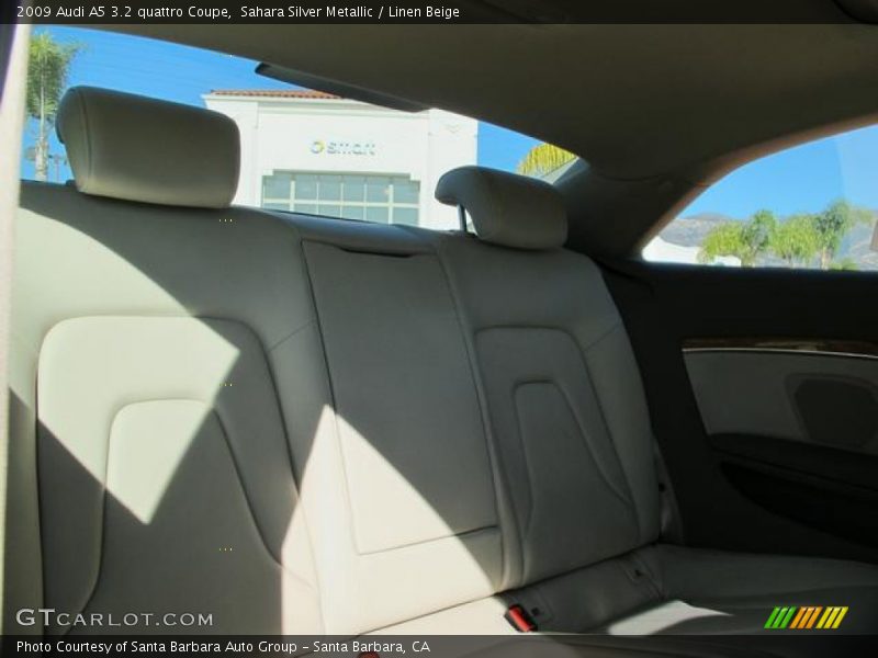 Sahara Silver Metallic / Linen Beige 2009 Audi A5 3.2 quattro Coupe