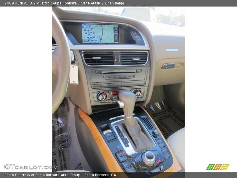 Sahara Silver Metallic / Linen Beige 2009 Audi A5 3.2 quattro Coupe