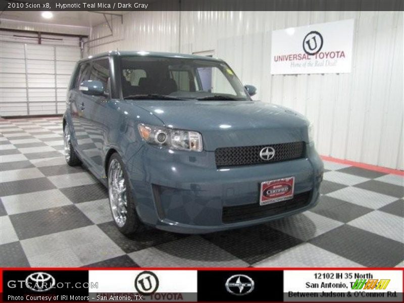Hypnotic Teal Mica / Dark Gray 2010 Scion xB