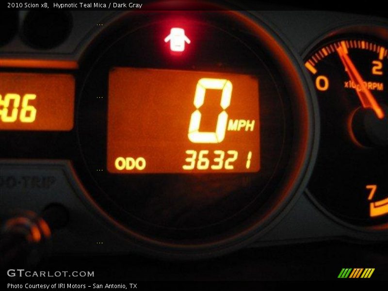 Hypnotic Teal Mica / Dark Gray 2010 Scion xB