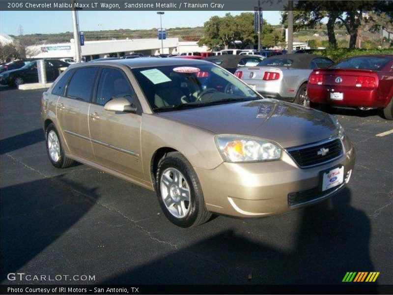 Sandstone Metallic / Titanium Gray 2006 Chevrolet Malibu Maxx LT Wagon