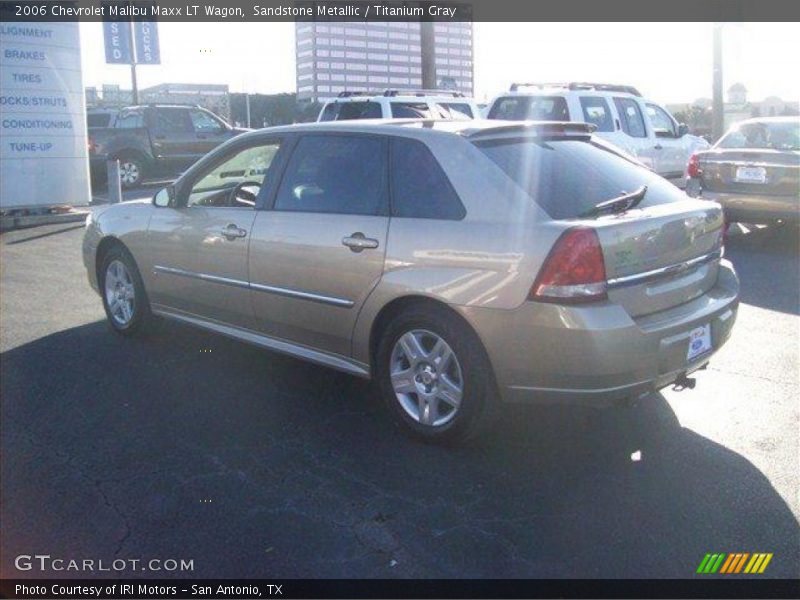 Sandstone Metallic / Titanium Gray 2006 Chevrolet Malibu Maxx LT Wagon