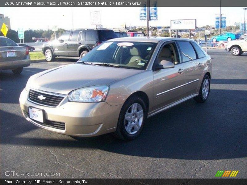 Sandstone Metallic / Titanium Gray 2006 Chevrolet Malibu Maxx LT Wagon