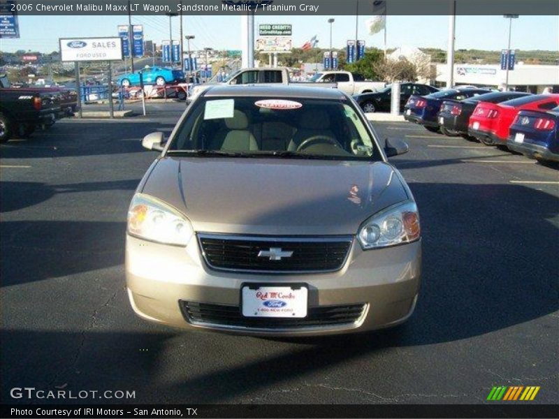Sandstone Metallic / Titanium Gray 2006 Chevrolet Malibu Maxx LT Wagon