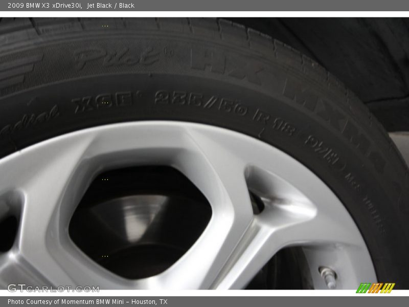 Jet Black / Black 2009 BMW X3 xDrive30i