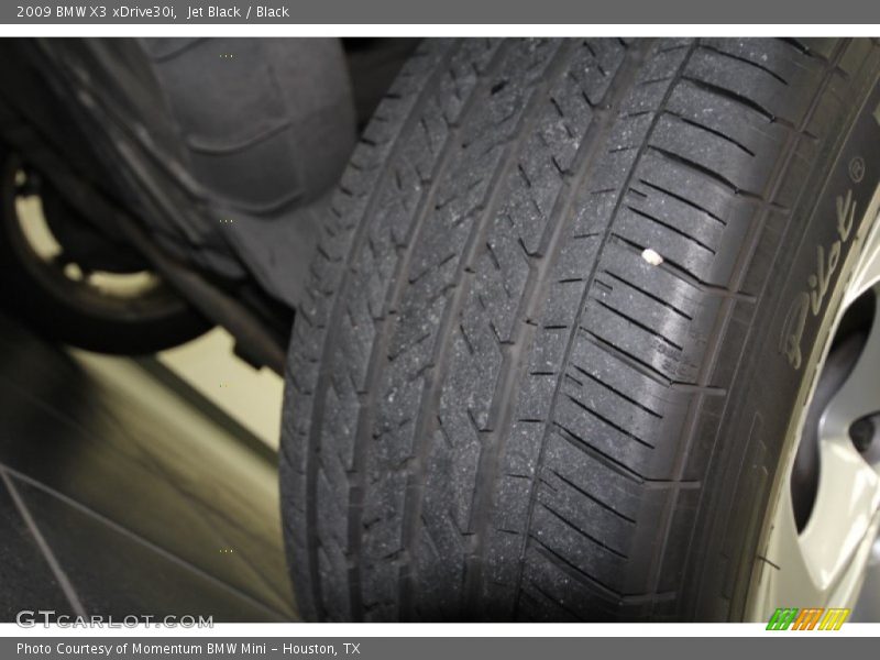 Jet Black / Black 2009 BMW X3 xDrive30i