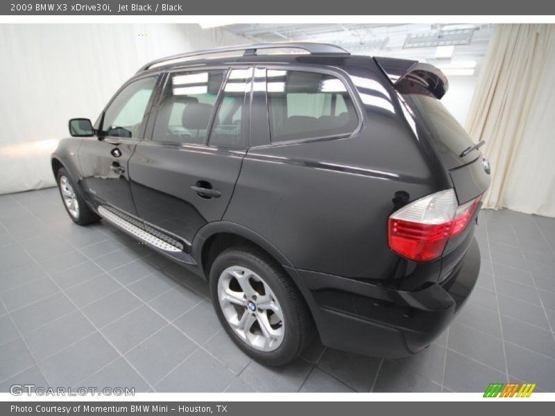 Jet Black / Black 2009 BMW X3 xDrive30i