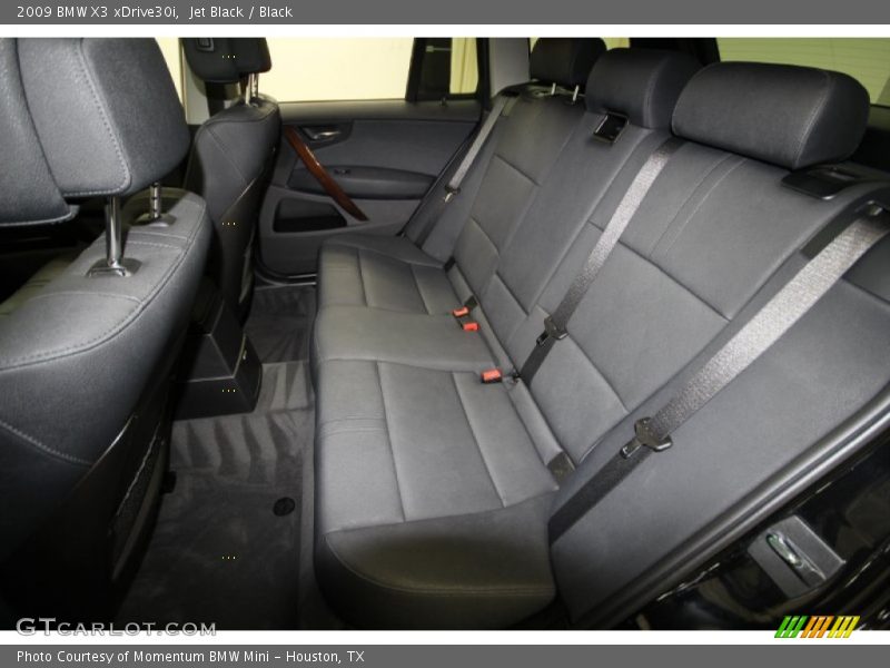 Jet Black / Black 2009 BMW X3 xDrive30i
