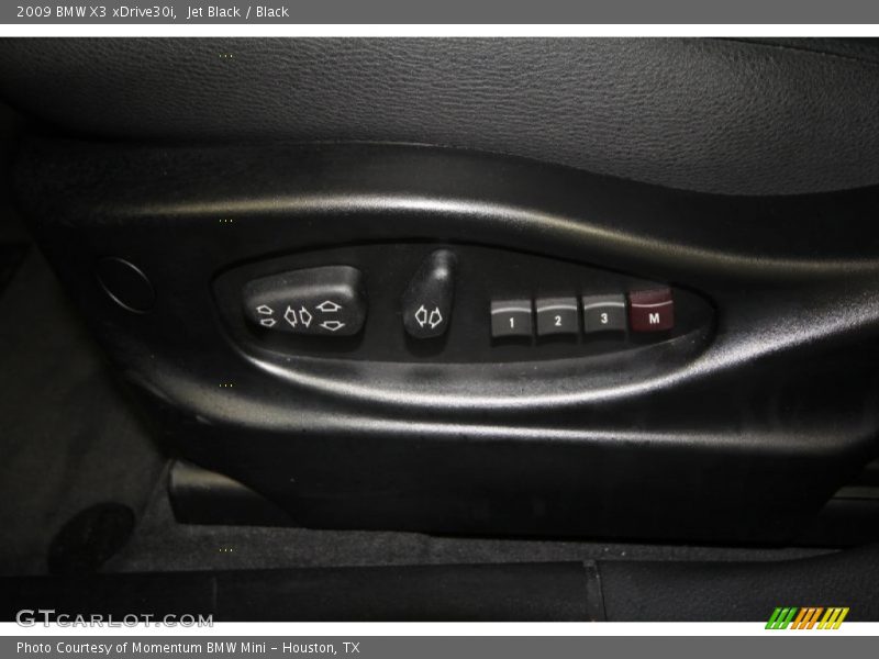 Jet Black / Black 2009 BMW X3 xDrive30i