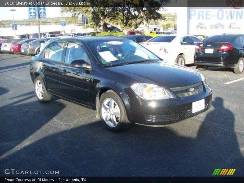 Black / Ebony 2010 Chevrolet Cobalt LT Sedan