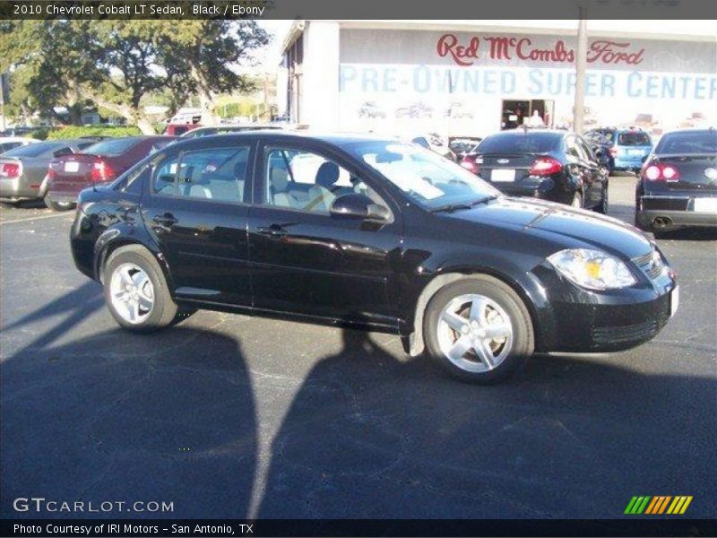 Black / Ebony 2010 Chevrolet Cobalt LT Sedan