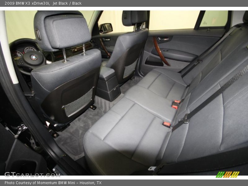 Jet Black / Black 2009 BMW X3 xDrive30i