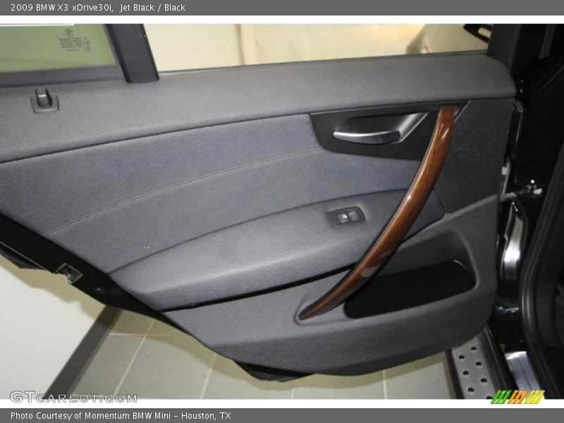 Jet Black / Black 2009 BMW X3 xDrive30i