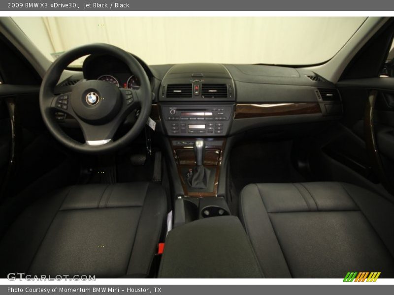 Jet Black / Black 2009 BMW X3 xDrive30i