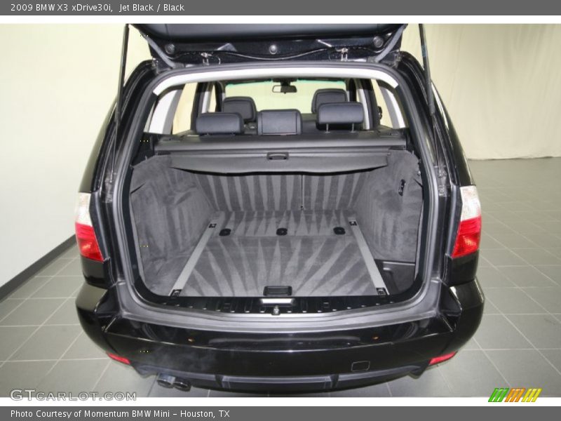 Jet Black / Black 2009 BMW X3 xDrive30i