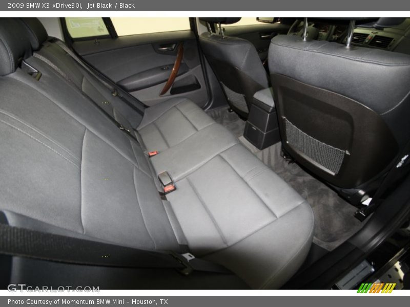 Jet Black / Black 2009 BMW X3 xDrive30i