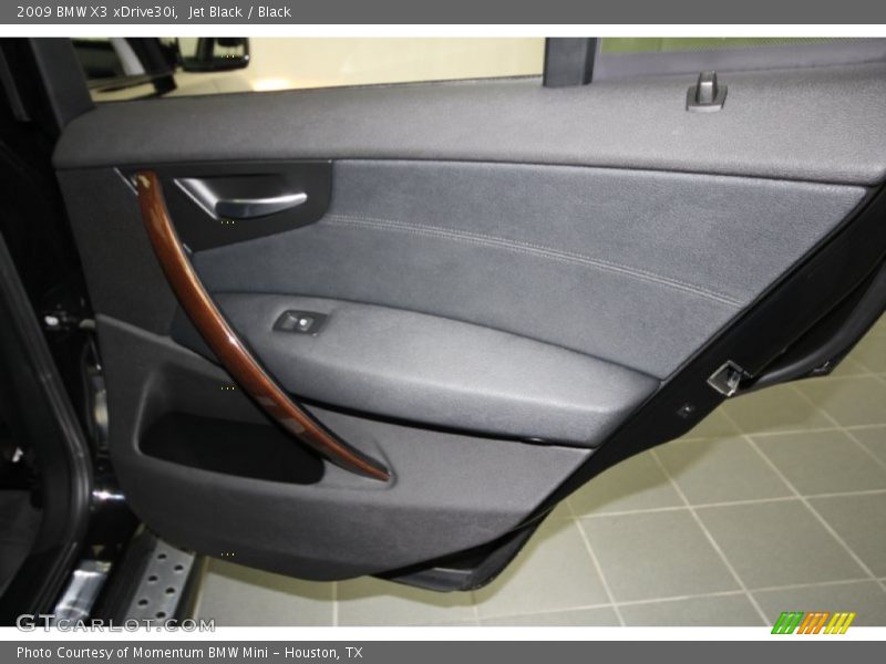 Jet Black / Black 2009 BMW X3 xDrive30i