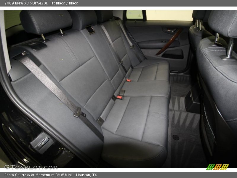 Jet Black / Black 2009 BMW X3 xDrive30i