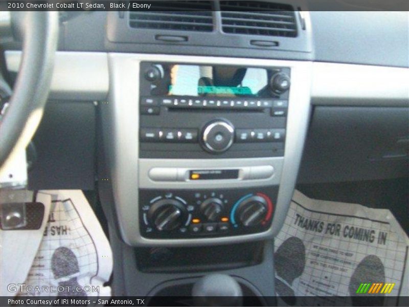 Black / Ebony 2010 Chevrolet Cobalt LT Sedan