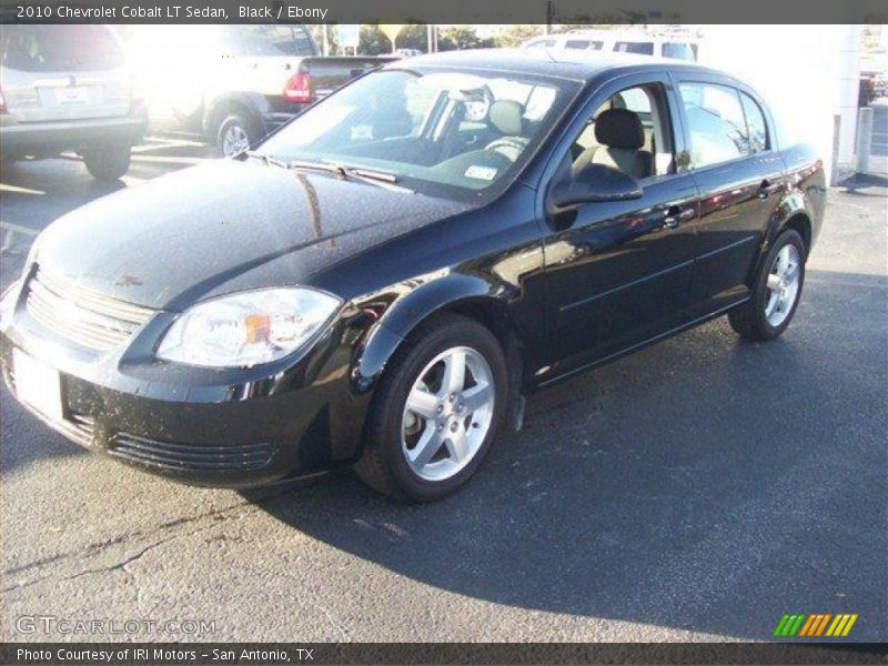 Black / Ebony 2010 Chevrolet Cobalt LT Sedan