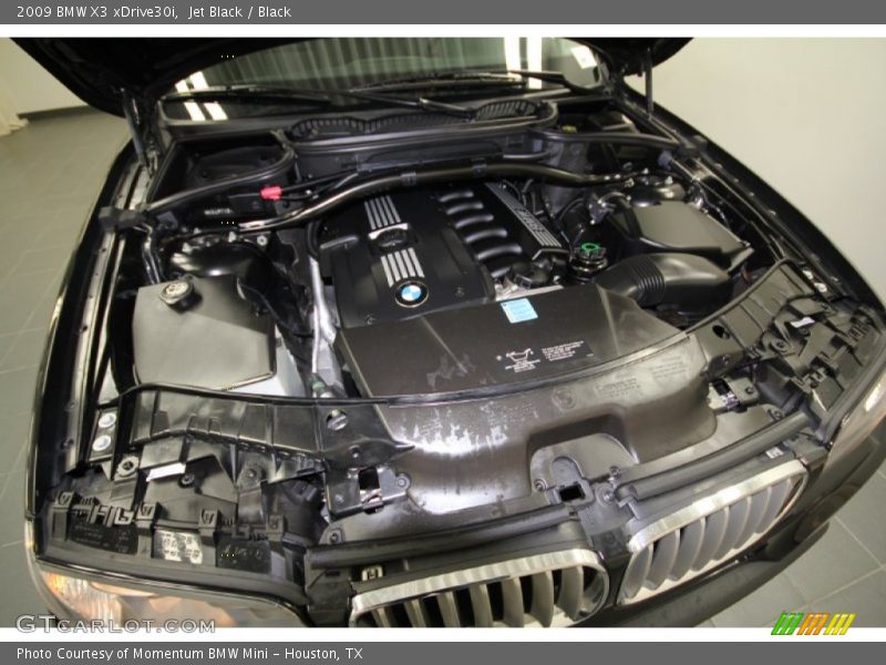 Jet Black / Black 2009 BMW X3 xDrive30i