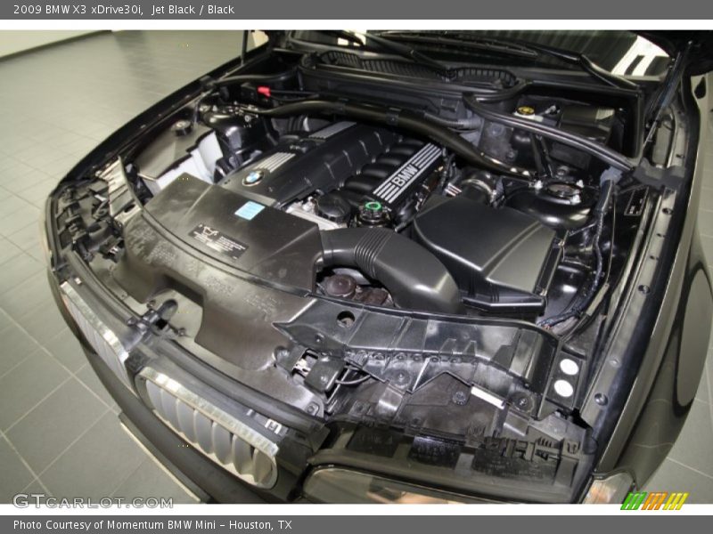 Jet Black / Black 2009 BMW X3 xDrive30i