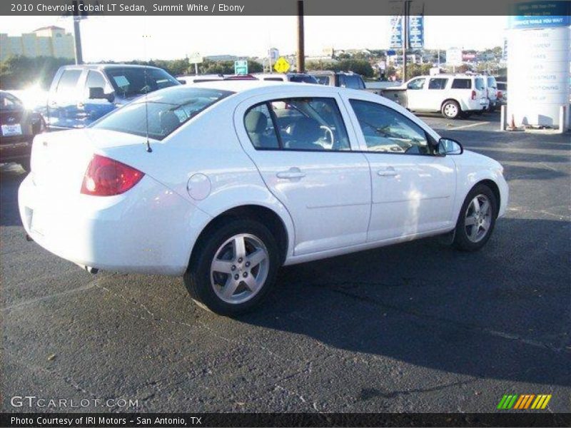 Summit White / Ebony 2010 Chevrolet Cobalt LT Sedan