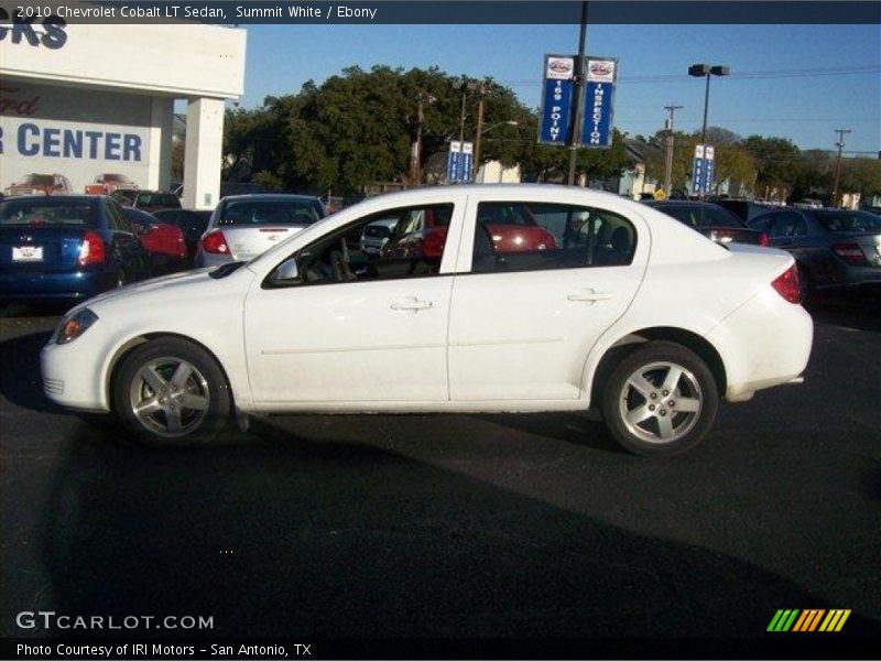 Summit White / Ebony 2010 Chevrolet Cobalt LT Sedan