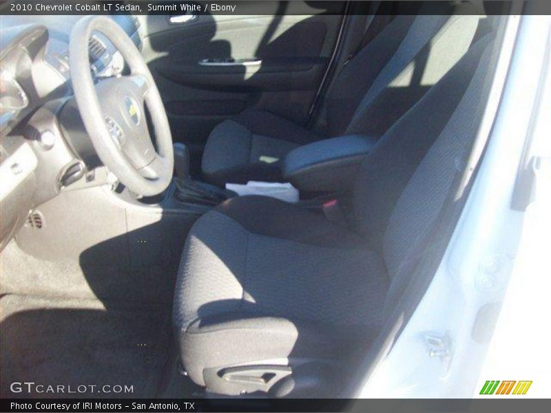 Summit White / Ebony 2010 Chevrolet Cobalt LT Sedan