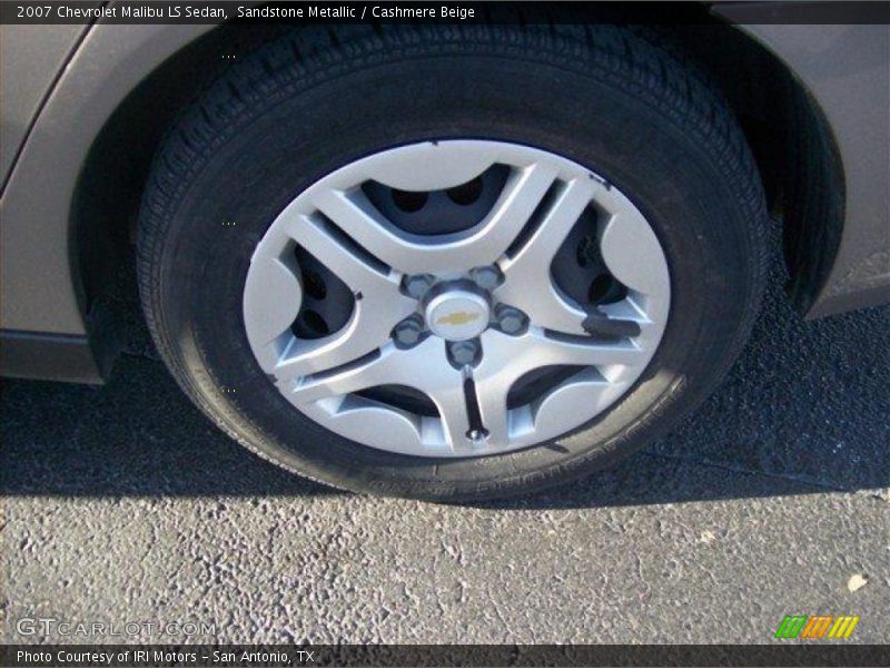 Sandstone Metallic / Cashmere Beige 2007 Chevrolet Malibu LS Sedan