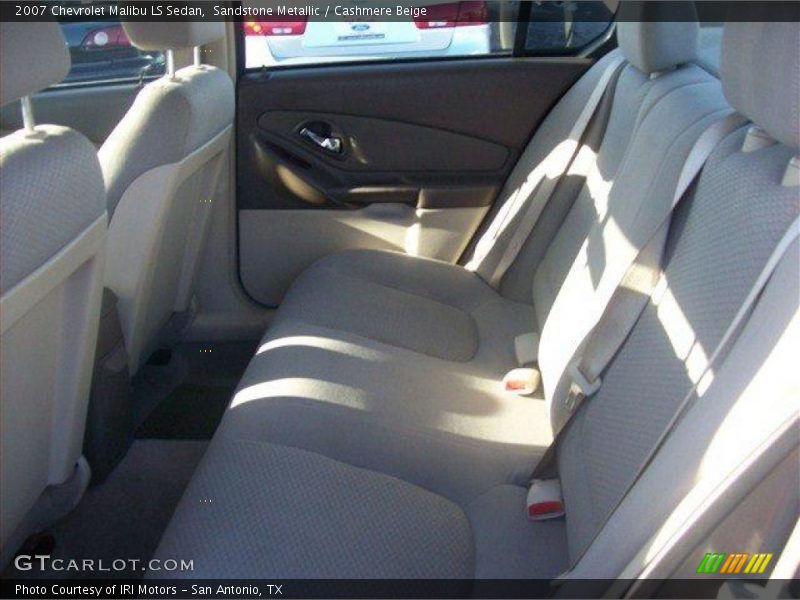 Sandstone Metallic / Cashmere Beige 2007 Chevrolet Malibu LS Sedan