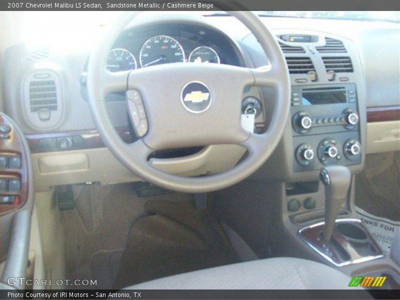 Sandstone Metallic / Cashmere Beige 2007 Chevrolet Malibu LS Sedan