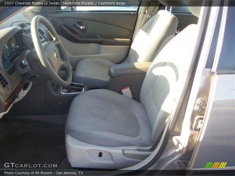 Sandstone Metallic / Cashmere Beige 2007 Chevrolet Malibu LS Sedan