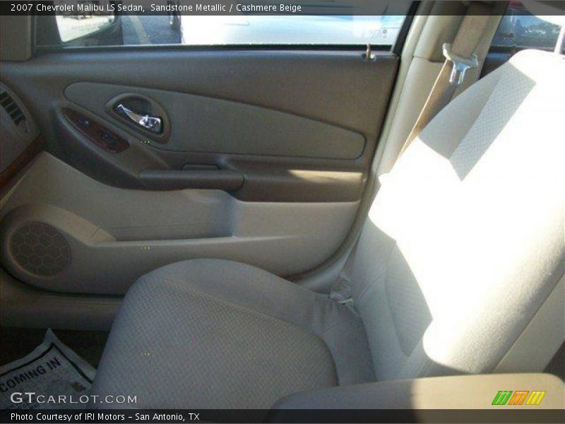 Sandstone Metallic / Cashmere Beige 2007 Chevrolet Malibu LS Sedan