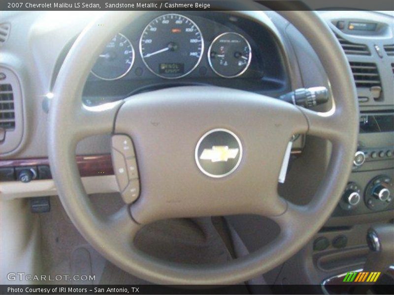 Sandstone Metallic / Cashmere Beige 2007 Chevrolet Malibu LS Sedan