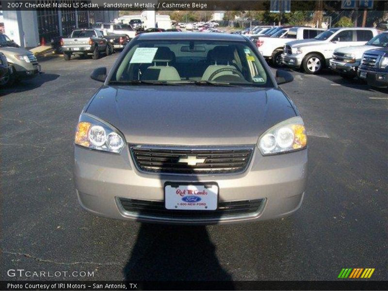 Sandstone Metallic / Cashmere Beige 2007 Chevrolet Malibu LS Sedan