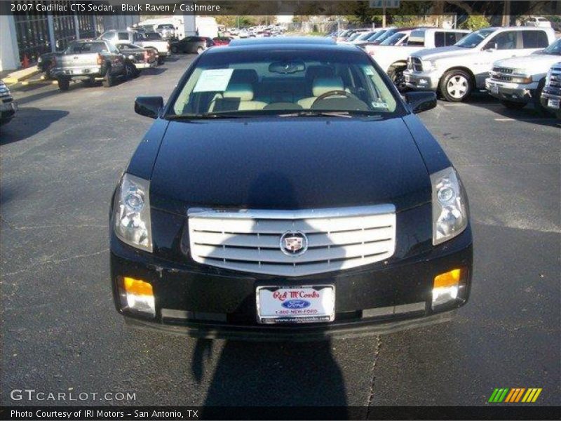 Black Raven / Cashmere 2007 Cadillac CTS Sedan