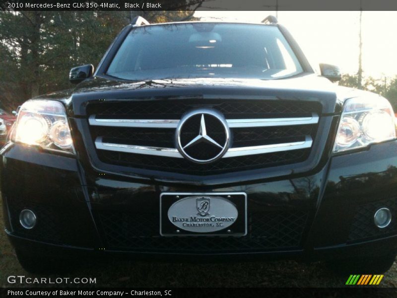 Black / Black 2010 Mercedes-Benz GLK 350 4Matic